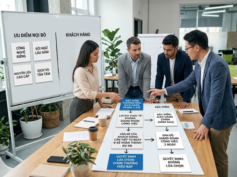 Khác biệt thương hiệu cần có ý nghĩa với khách hàng và khó thay thế